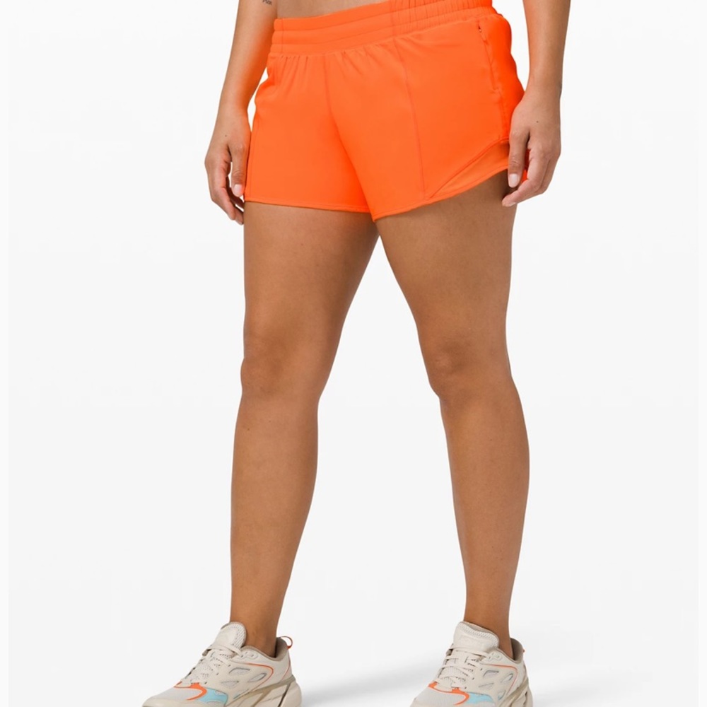 Lululemon shorty Hotty Hot 4” Long